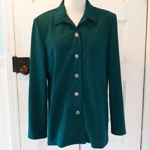 Vintage 1970s green Nikki thin jacket